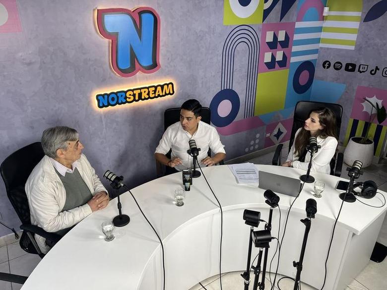 Programa en vivo en el estudio de Norstream